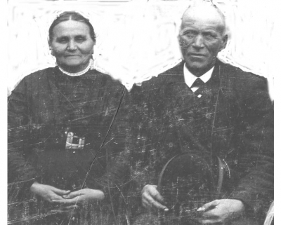 Karen Henningsen og Lars Jørgensen - farfars forældre